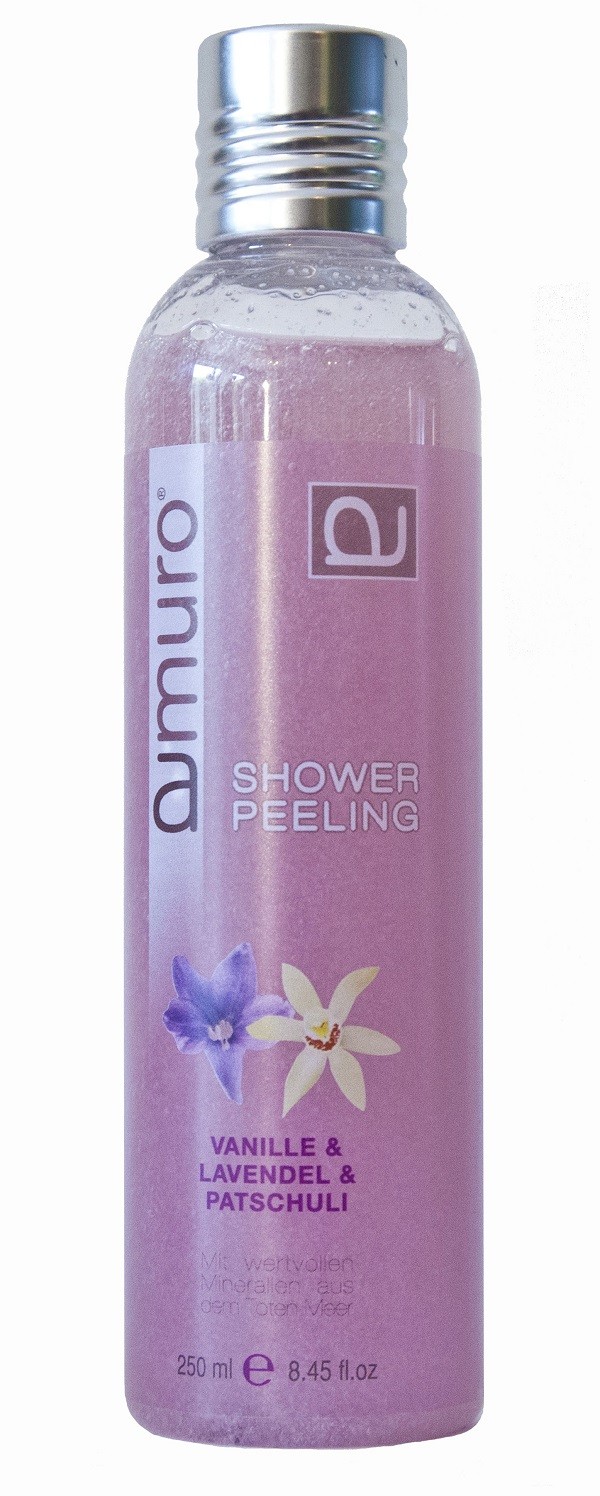 Art: 258 Vanille-Lavendel-Patschuli Shower Peeling Wellness-Feeling pur 250 ml